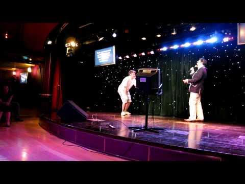David Rees and Paul F. Tompkins singing All These Things That I Have Done on JoCo Cruise Crazy 2