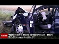 Wideo: Opel wypad z drogi i uderzy w drzewo