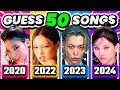 GUESS 50 KPOP SONGS 2020 - 2024 ⚡️ Can You Guess The Kpop Song? - KPOP QUIZ 2024