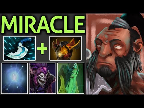 Miracle- Dota 2 [Axe] Super Tank with 3 Healer