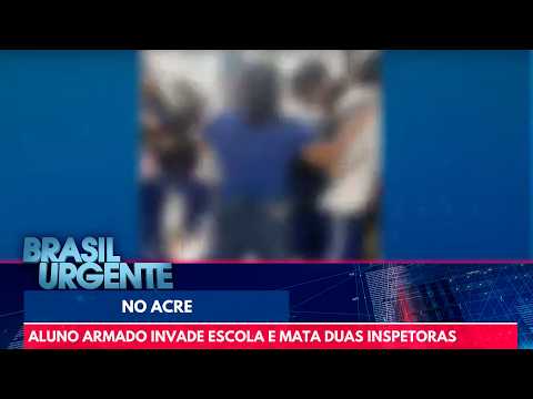 Aluno invade escola armado e mata inspetoras no Acre