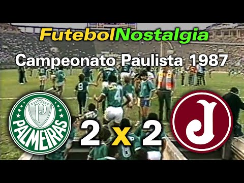 Palmeiras 2 x 2 Juventus - 23-07-1987 ( Campeonato Paulista )