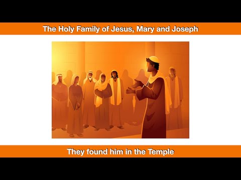 They found him in the Temple