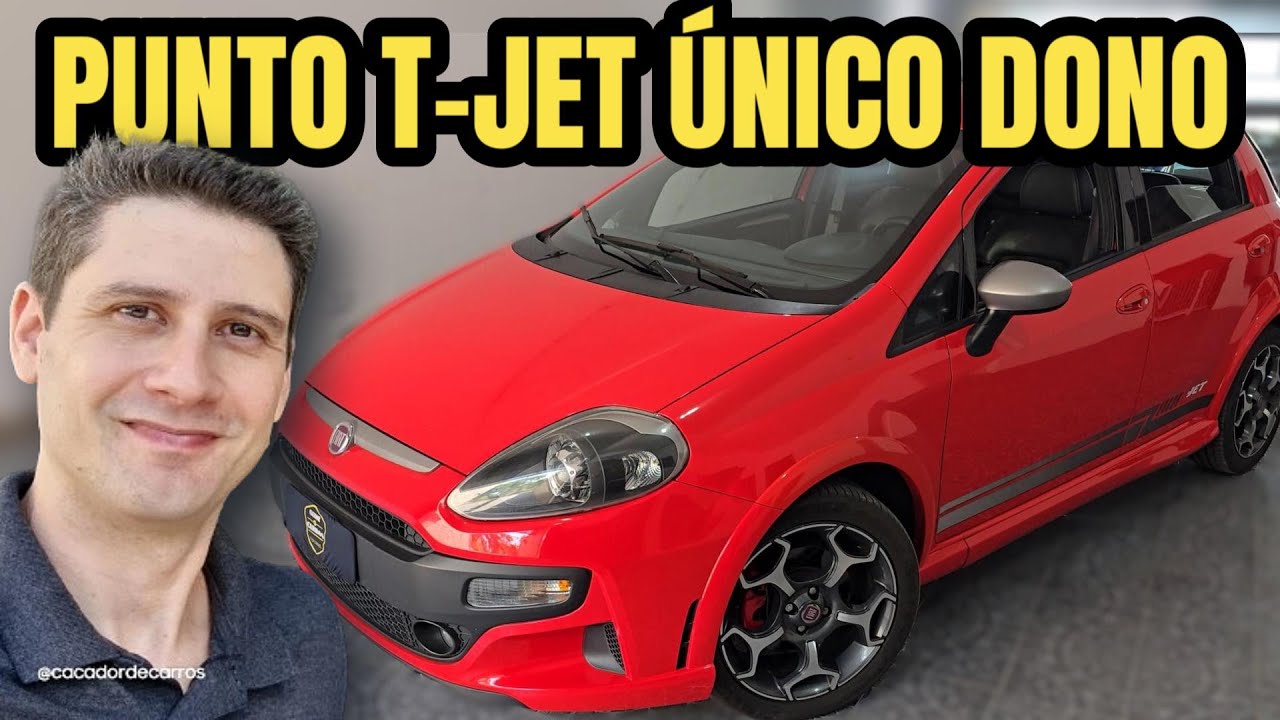 FIAT PUNTO T-JET 2014, ÚNICO DONO // Caçador de Carros