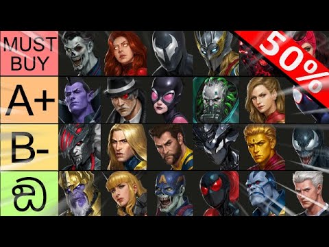 Uniform Buying Guide (50% off) 10th Anniversary - Marvel Future Fight