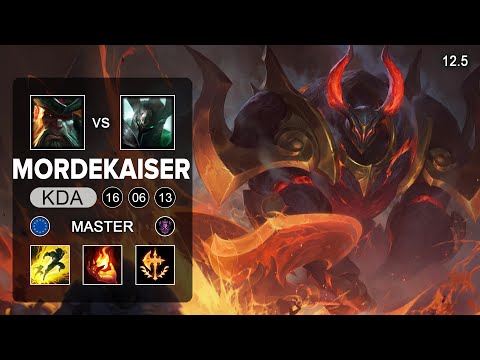 Mordekaiser Top vs Gangplank - EUW Master - Season 12 Patch 12.5
