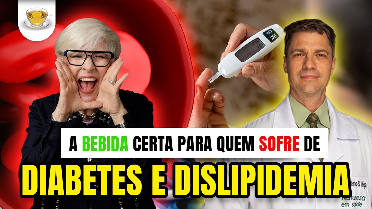 [Série: Chá das 5] A bebida certa para quem sofre de diabetes e dislipidemia