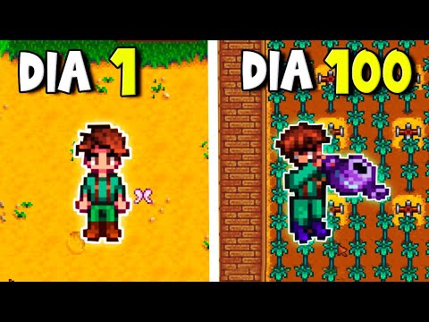 Passei 100 dias no Stardew Valley O FILME
