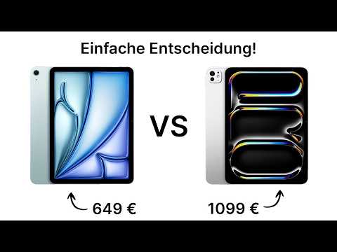 M3 iPad Air oder M5 iPad Pro? Sei nicht dumm!