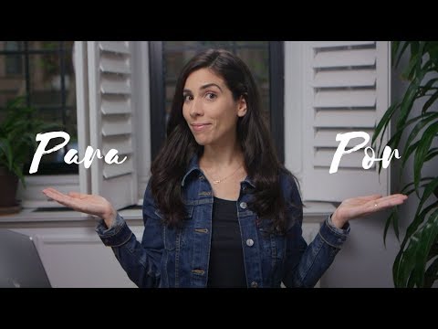 When to use PARA or POR? | Speaking Brazilian