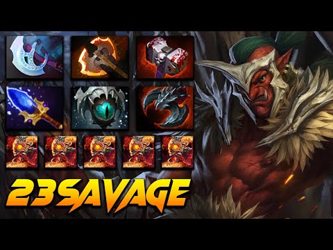 23savage Troll Warlord Berserker - Dota 2 Pro Gameplay [Watch & Learn]