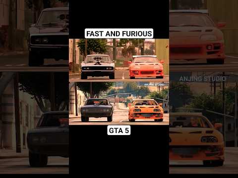 GTA 5 vs The Fast And The Furious