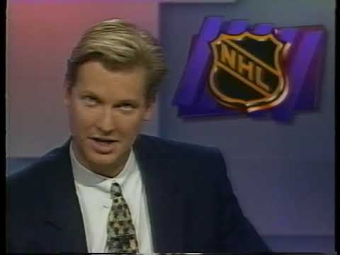 NHL 1993-1994 highlights ESPN Nat'l Hockey Night, SportsCenter, local Washington feeds Part 3B