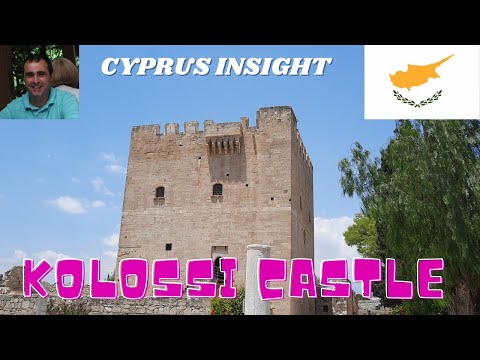 Tour of the 12th Century Kolossi Castle Cyprus.