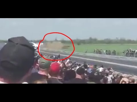*HUGE CRASH* $10,000 Grudge Race Accident | No Prep Drag Racing Crash *120mph+*