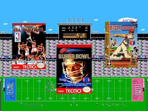 Tecmo Super Bowl / NBA Basketball - RBI Baseball - Nintendo (NES) - DMen Tap Chicago