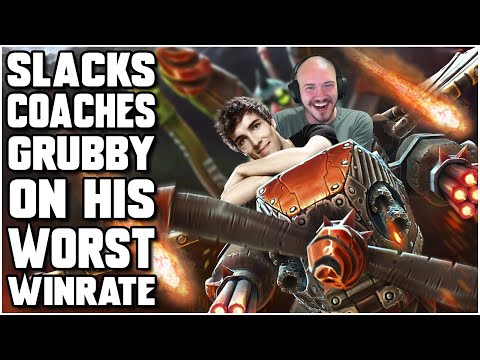SirActionSlacks Coaches Grubby On his WORST WINRATE - Dota 2