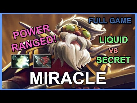 Miracle Sniper | Liquid vs Secret @ Starladder - 7.01 Full Game