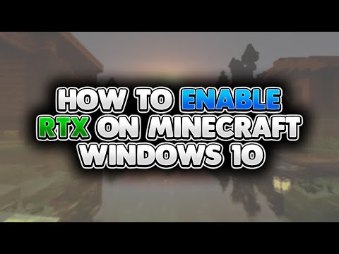 ramendewd - How to enable RTX on Minecraft Windows 10 + RTX on your OWN worlds! (All RTX Pack Downloads!)