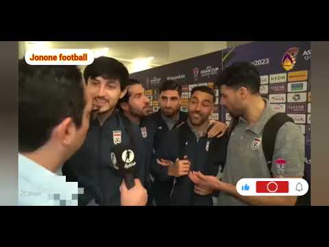 شوخی خنده دار بازیکنان تیم ملی با فارسی صحبت کردن سامان قدوس!!