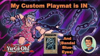 I Bought this Custom Yu-Gi-Oh! Playmat from Etsy - (And a Bandai Blue-Eyes White Dragon from eBay)