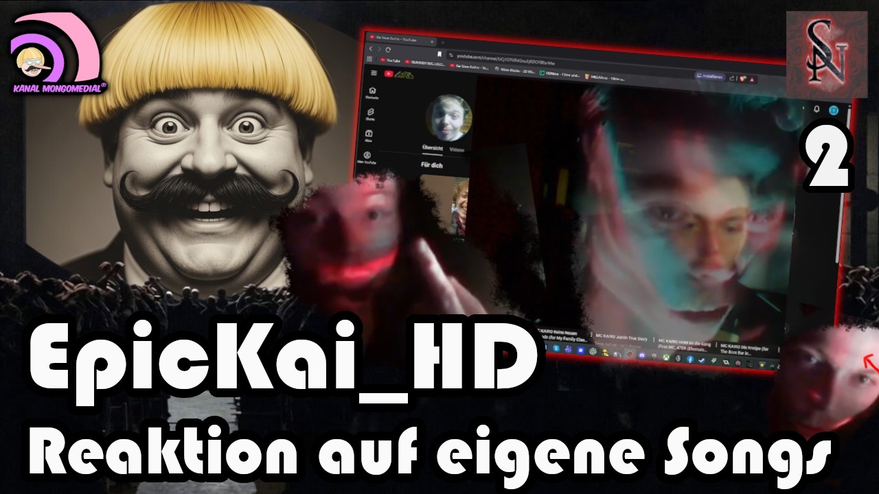 Lebenschule: Reaction auf seine EIGENEN Songs 2 ! Meddl 4 Laife |Kanal Mongomedial