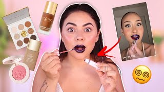 جربت مكياج جديد لأول مرة و المنتجات صدموني 😱 احضري قبل ما تصرفي فلوسك 💸