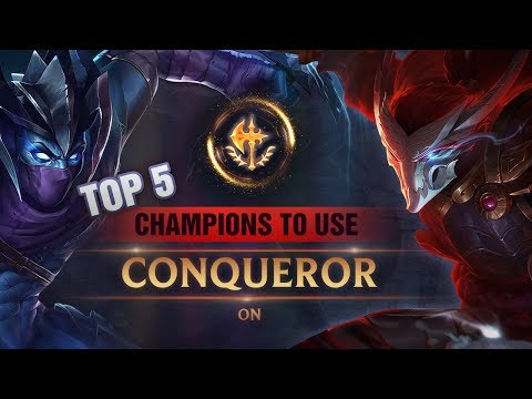 5 Best Champions For Using The Conqueror Keystone Rune in League of Legends