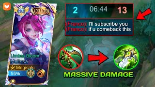 MELISSA HARDEST GAME EVER!! CAN WE STILL WIN?! (luck or nah?)