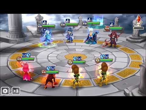 Summoners War Arena - Double Lushen, Chloe, Sieg VS Laika, Woosa