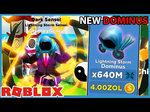 NEW DOMINUS HAT UPDATE IN ROBLOX NINJA LEGENDS