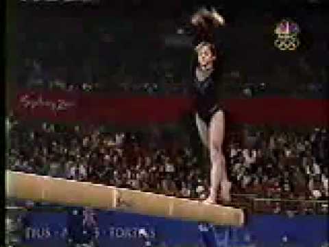 2000 Sydney Olympic Beam Event Finals EF 8 routines Gymnastics Part 2
