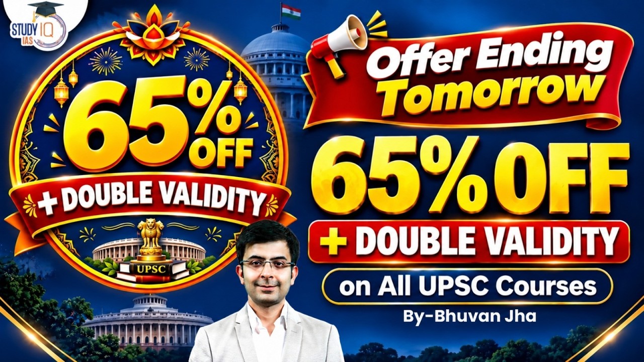 Mega Deal 65 Percent Discount on All UPSC Courses for 2026 Aspirants