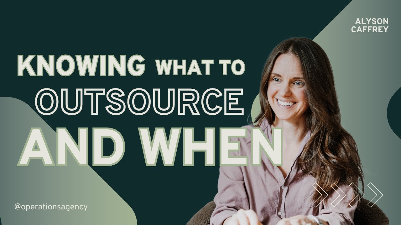 Knowing What to Outsource and When