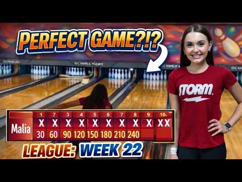 League Vlog!! Week 22!! Going For a Perfect Game!!