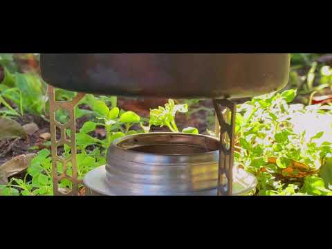 Goshawk Ei Cyclone Alcohol Stove & Ti Stand & Simmering Ring