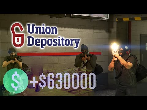 The Union Depository Heist, DOUBLE MONEY! (still sh** compare to cayo lmao)