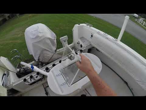 Portable Moeller live well conversion to pressurize livewell to keep live bait alive in rough seas