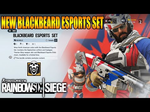 Blackbeard Esports Set Bundle - Rainbow Six Siege
