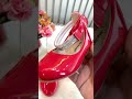 Sapatinho Vermelho Tiras Com Strass e Aplique de Lacinho
