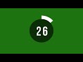 Green Screen 30 Second Countdown timer | Jubyed Official