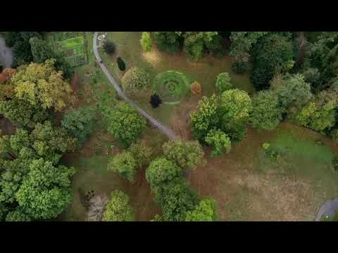 Rundflug über das Gezeiten Haus Schloss Eichholz in Wesseling