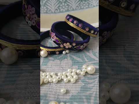 #silk thread bangles #bangles #handmade accesories  #oorum blood #trending #shorts #satisfying