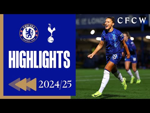 ⏪️ Chelsea 5-2 Tottenham Hotspur | WSL | HIGHLIGHTS REWIND 2024/25