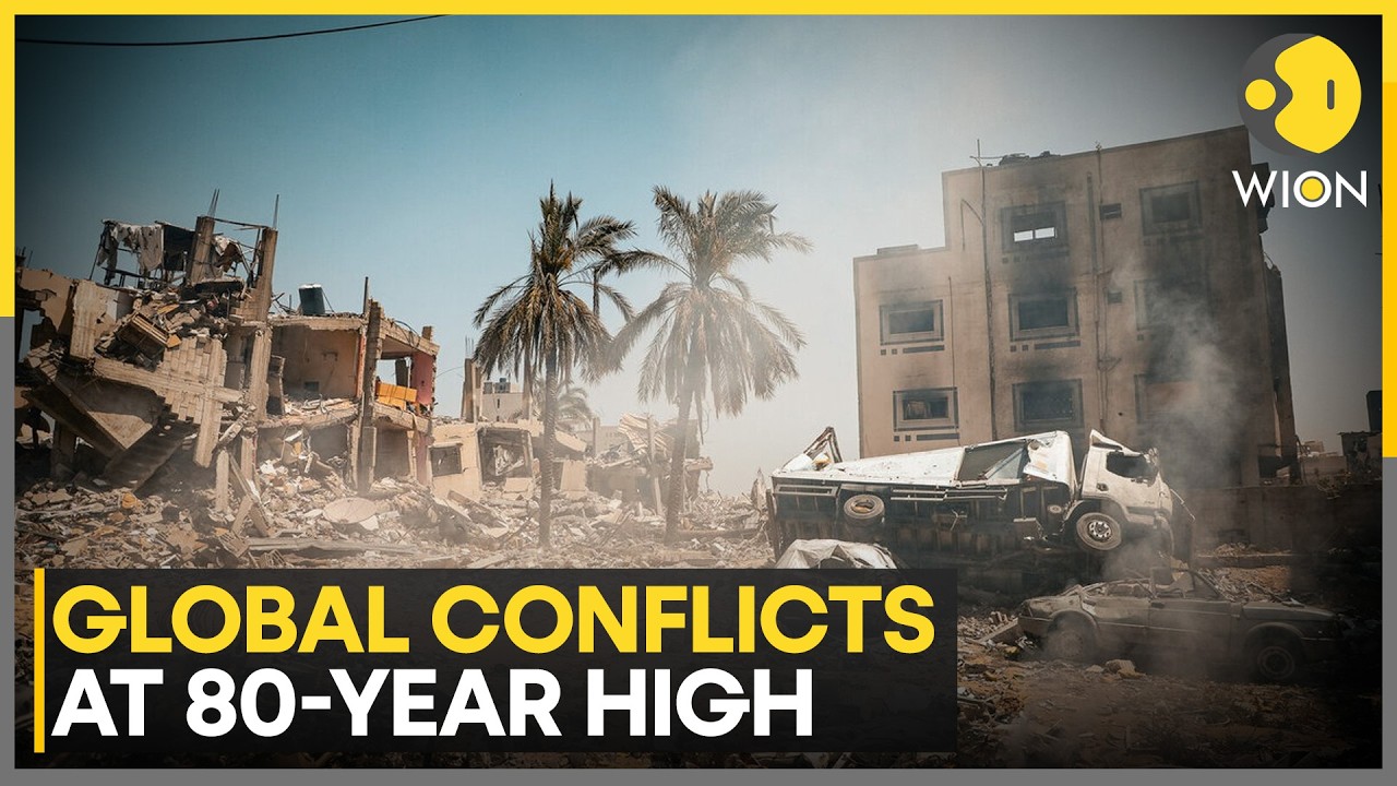 War Across World Takes Conflict to Highest Level Since 1946 | WION News