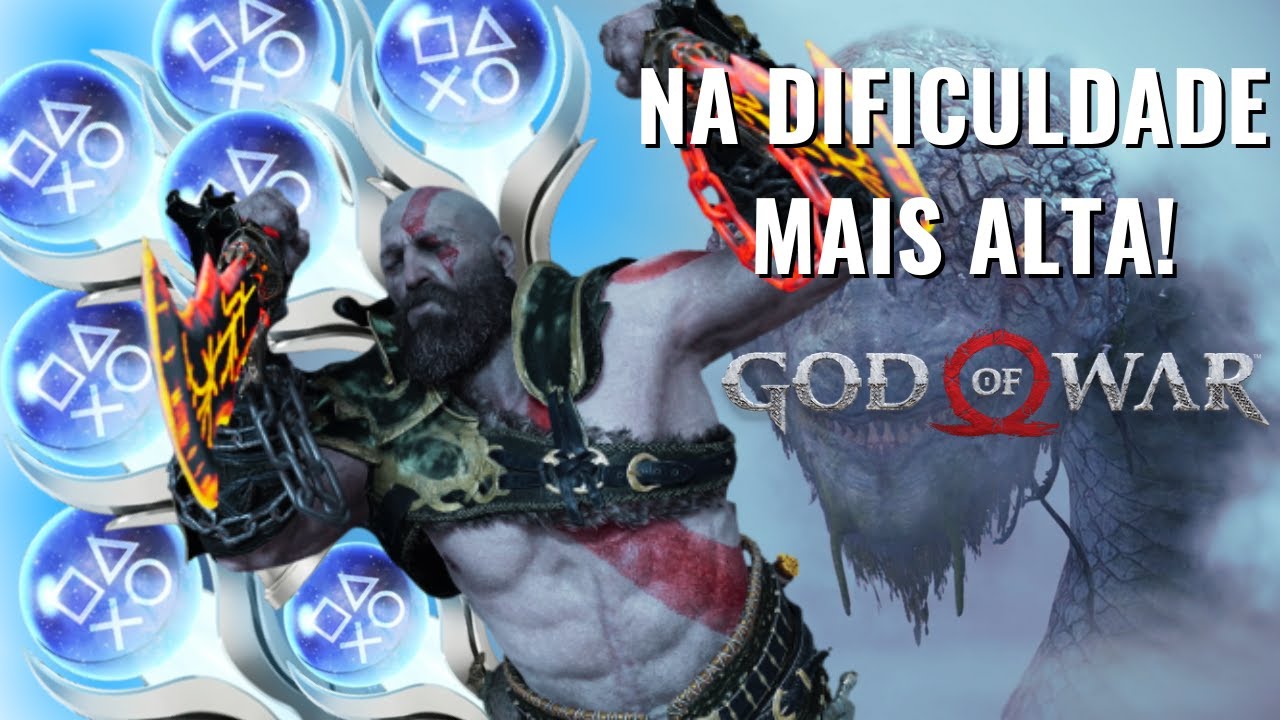 Eu me tornei um DEUS... | Platinando 100 jogos! | God Of War (7/100)