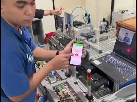 MK20255MA002 Scada sistem untuk prototipe mesin cim tim 2