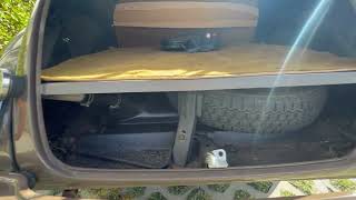 1967 Morris Minor 1000 Trunk Compartment