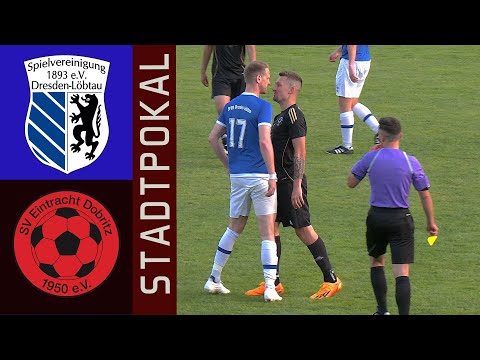 Pokalfinale vor 750 Zuschauer | SpVgg Dresden Löbtau 1893 vs SV Eintracht Dobritz
