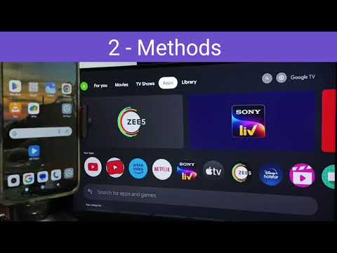 2 Ways for Connect Redmi 12 5G to Google TV Android TV | Screen Mirroring | Screen Casting
